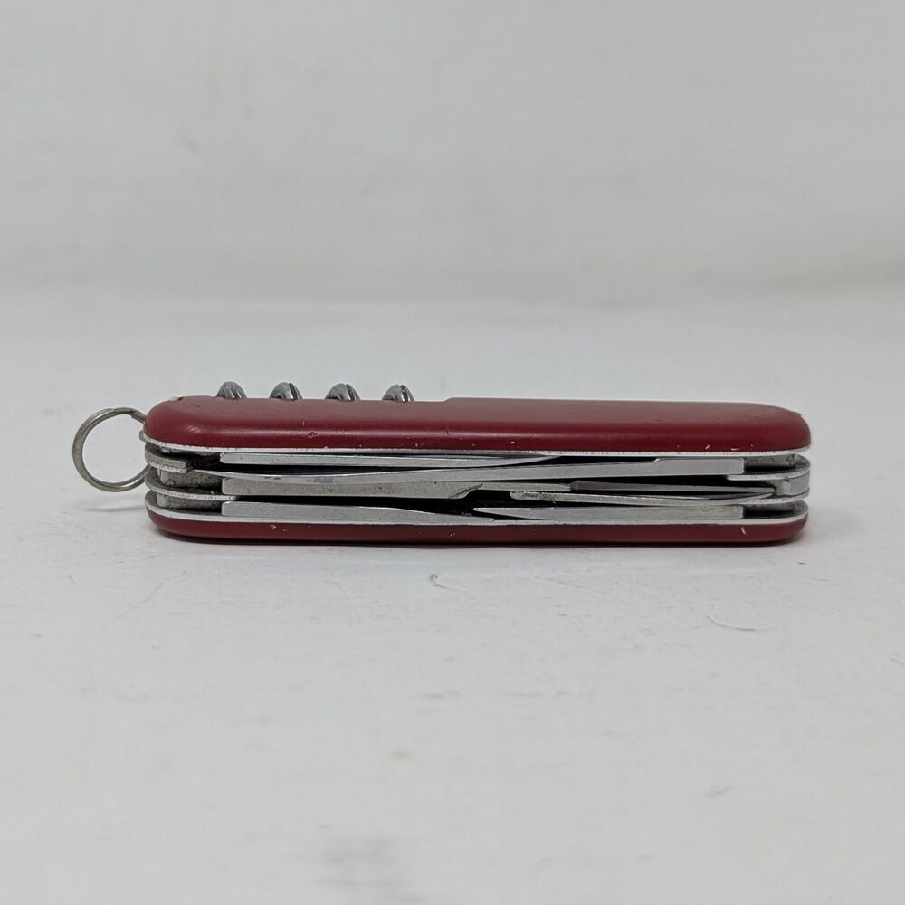 Vintage Victorinox Swiss Army Knife Multi Tool Red 91mm Officier Suisse 8 Tool - Picture 12 of 13